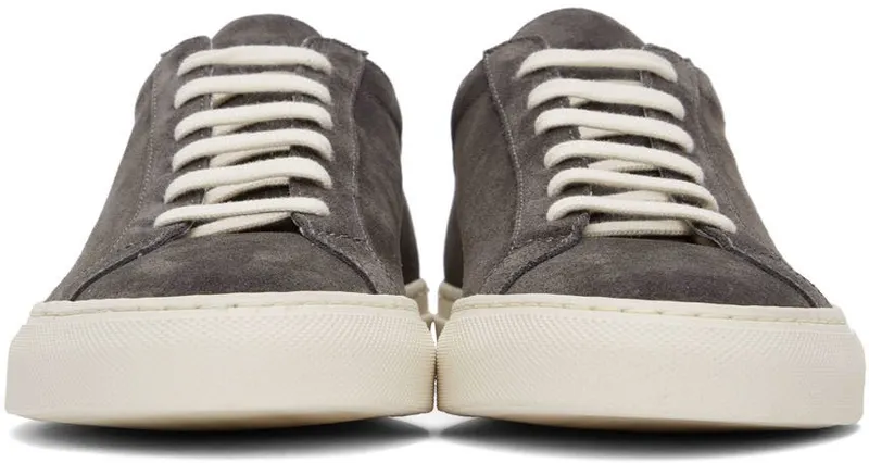 Common Projects Pink Suede Achilles Low Sneakers (ARTICLE 2327)