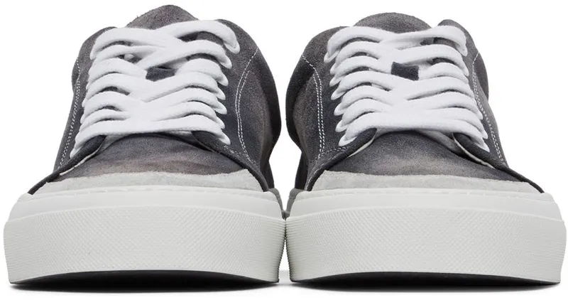 John Elliott Black Suede Haze Low Sneakers (J024Q2614A)