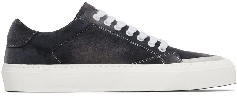 John Elliott Black Suede Haze Low Sneakers (J024Q2614A)