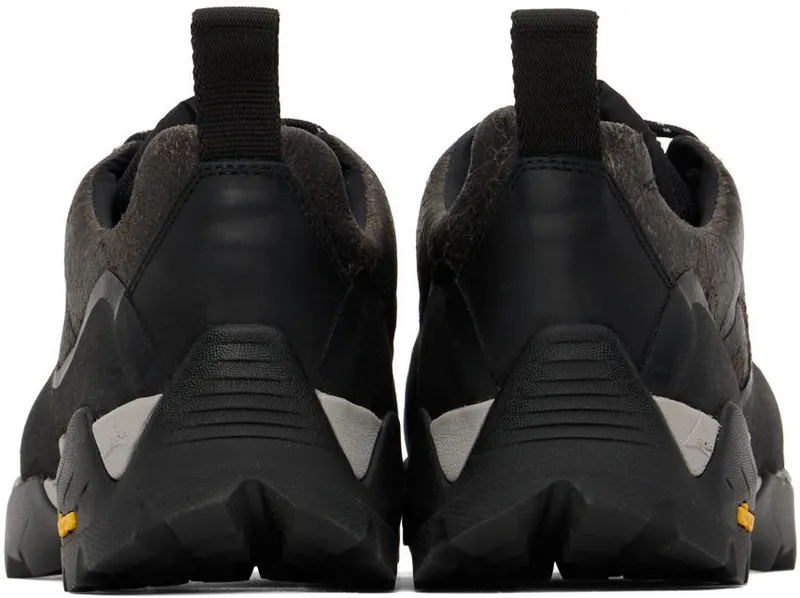 ROA Black Suede Katharina Sneakers (LE10-001K)