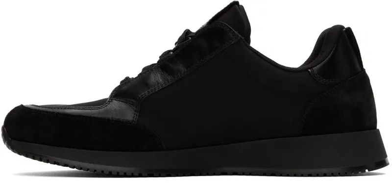 Gianvito Rossi Black Suede Powell Sneakers (S25203-M1BFT-SCD)