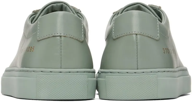 Common Projects White Original Achilles Low Sneakers (3701)