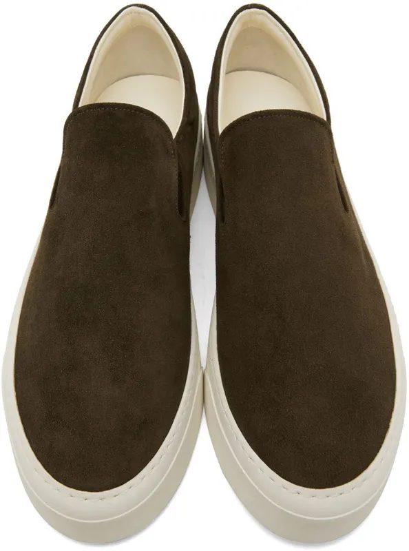 The Row Black Dean Sneakers (F2008-L25)