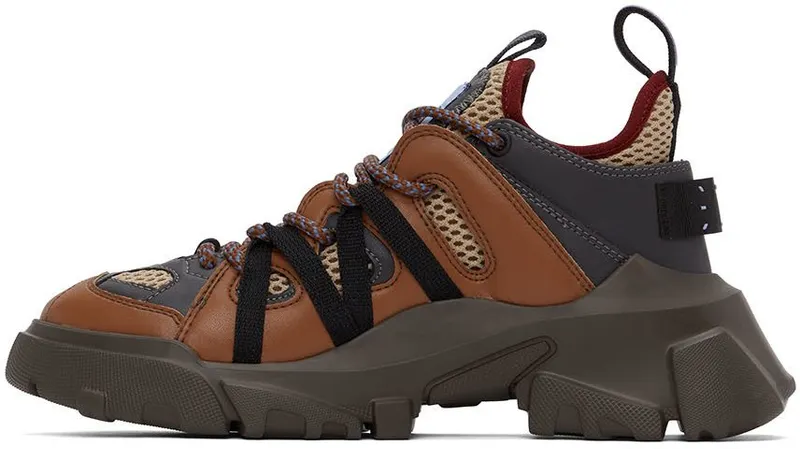 MCQ Brown Orbyt 2.0 Low Sneakers (682029R2802)
