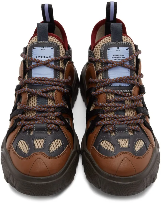 MCQ Brown Orbyt 2.0 Low Sneakers (682029R2802)