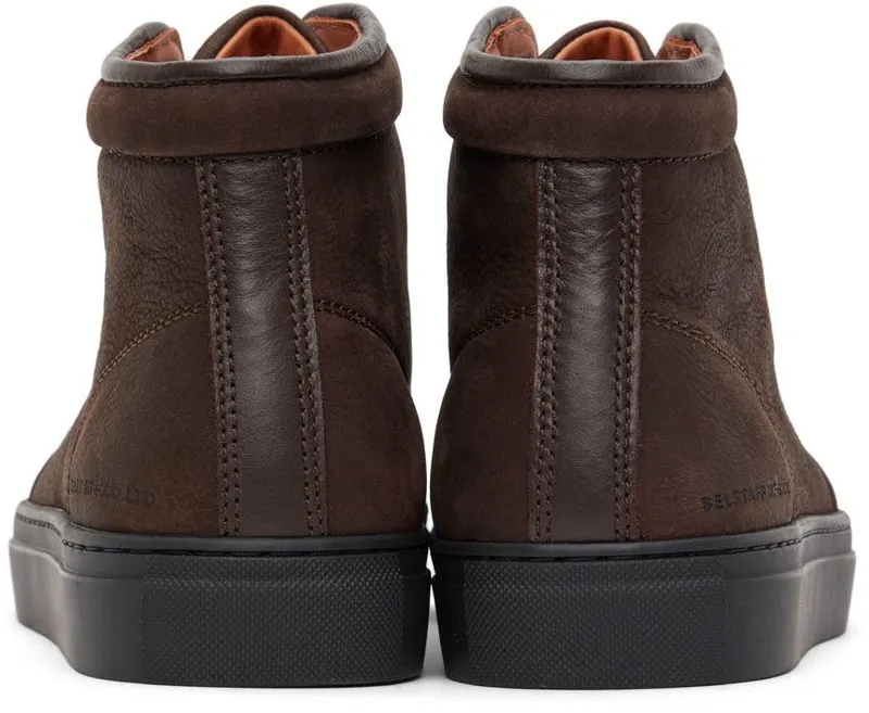 Belstaff Brown Rally High Top Sneakers (10263130)
