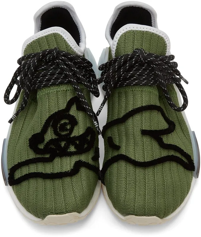 Adidas x BBC Ice Cream NMD Hu Running Dog Green (GZ1664)