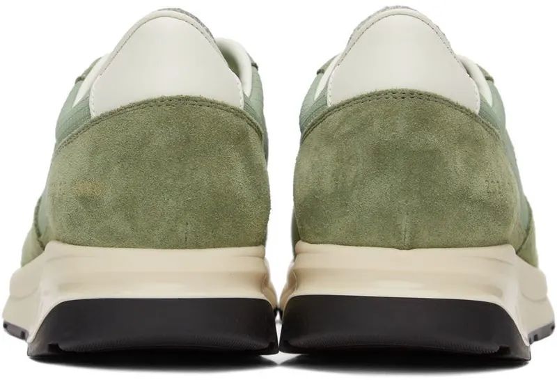 Common Projects Tan Track 80 Low Sneakers (ARTICLE 2331)