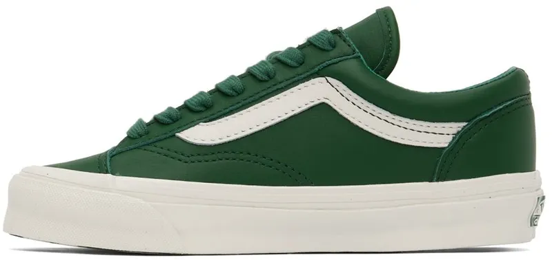 Museum of Peace & Quiet Green Vans Edition Vault OG Style 36 Sneakers (VN0A4BVEBC3)