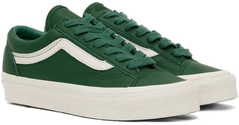 Museum of Peace & Quiet Green Vans Edition Vault OG Style 36 Sneakers (VN0A4BVEBC3)