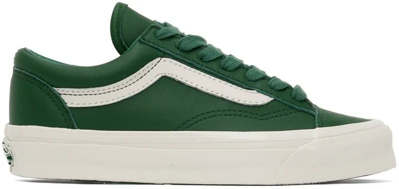 Museum of Peace & Quiet Green Vans Edition Vault OG Style 36 Sneakers (VN0A4BVEBC3)