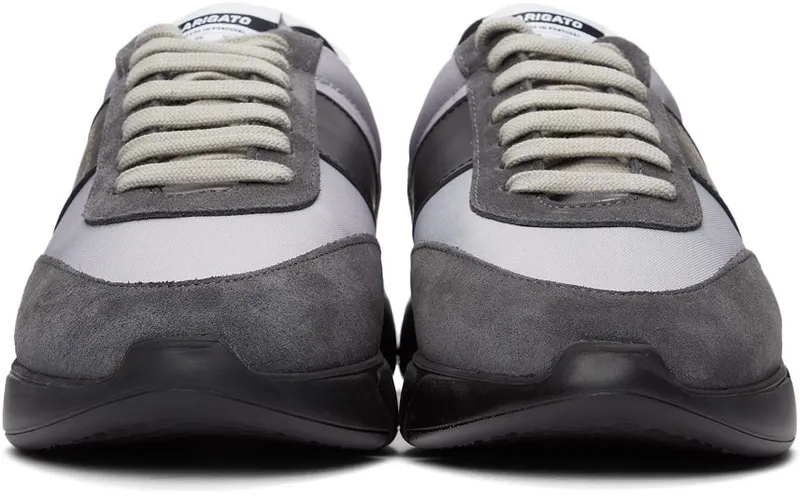 Axel Arigato Grey & Black Genesis Vintage Sneakers (35049)