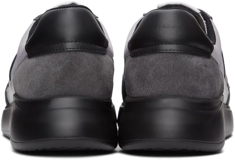 Axel Arigato Grey & Black Genesis Vintage Sneakers (35049)