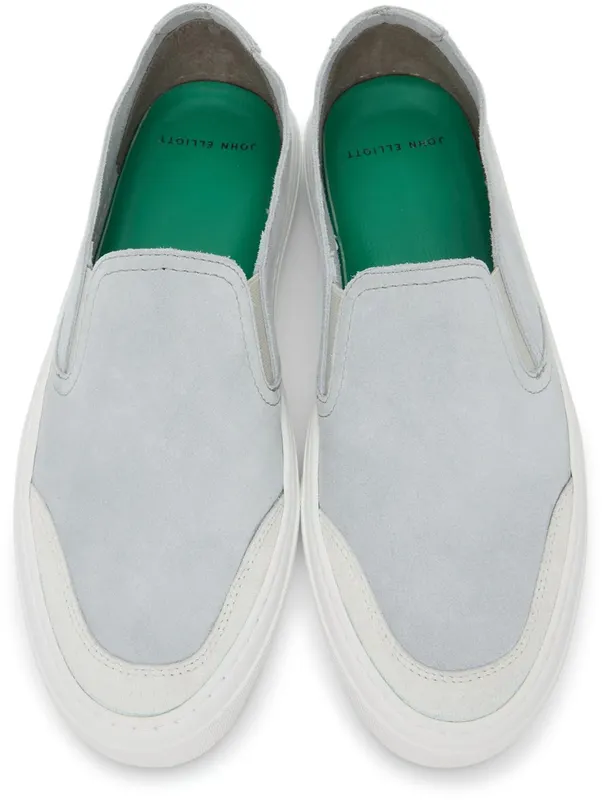 John Elliott Grey Haze Low-Top Sneakers (J033Q26658A)