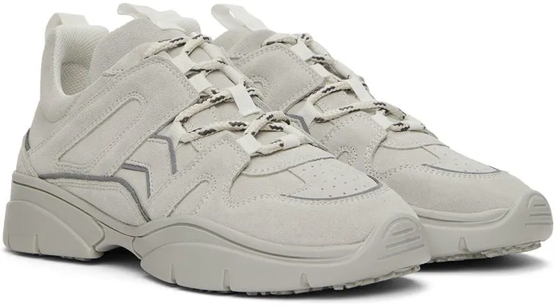 Isabel Marant Grey Kindsay Sneakers (22EBK0052-22E017S)