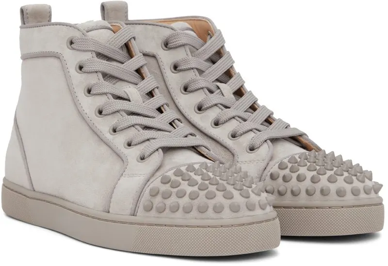 Christian Louboutin Grey Louis Orlato Sneakers (1170725)