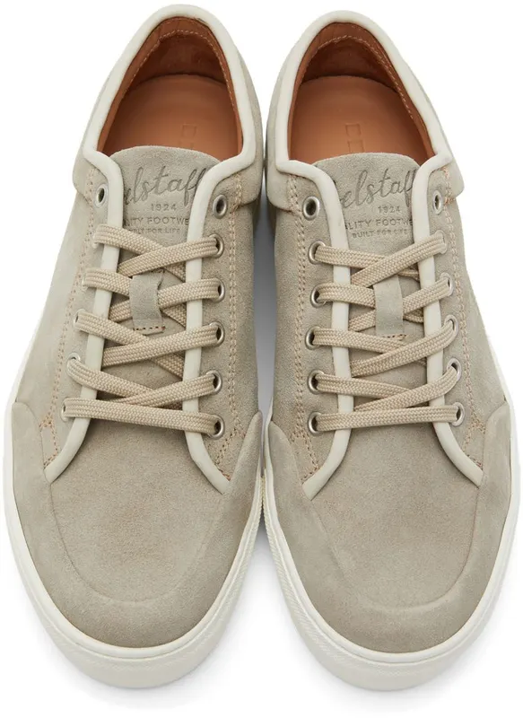 Belstaff Grey Rally Low Top Sneakers (10282429)