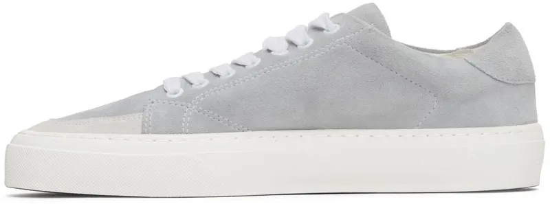 John Elliott Grey Suede Haze Low Sneakers (J024Q26658A)