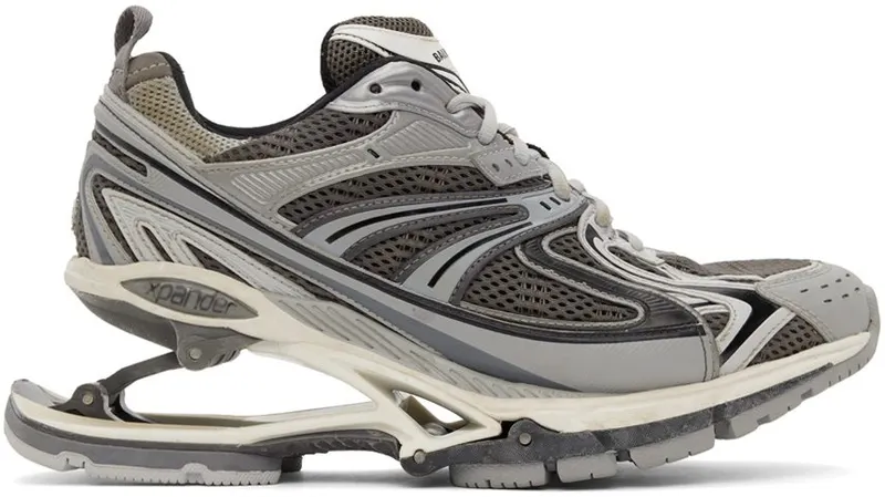 Balenciaga Grey X-Pander Sneakers (653871-W2RA3-1212)