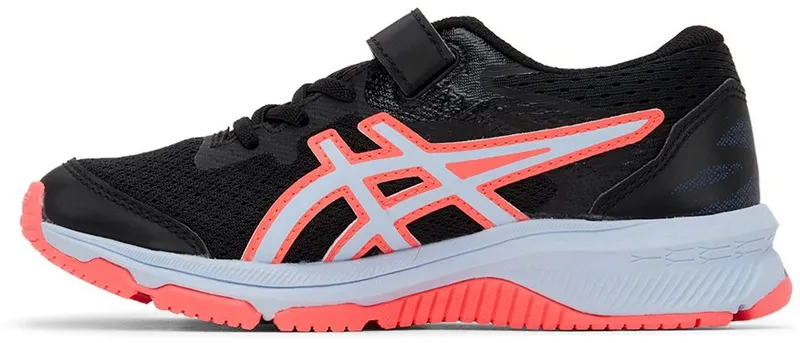 Asics Kids Black & Blue GT-1000 Little Kids Sneakers (1014A191-009)
