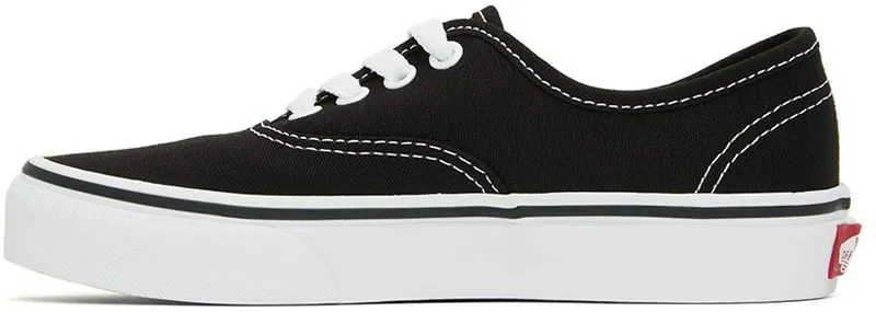 Vans Kids Black Authentic Little Kids Sneakers (VN000WWX6BT1)