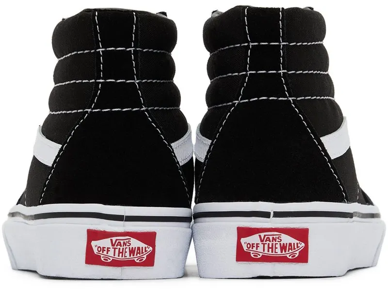 Vans Kids Black Sk8-Hi Little Kids Sneakers (VN000D5F6BT1)