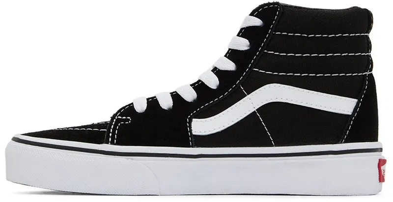 Vans Kids Black Sk8-Hi Little Kids Sneakers (VN000D5F6BT1)