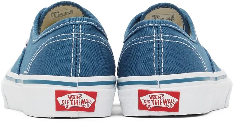 Vans Kids Blue Authentic Little Kids Sneakers (VN000WWXNWD1)