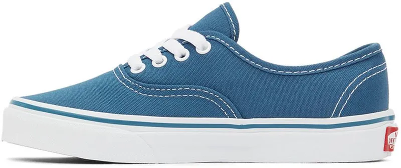 Vans Kids Blue Authentic Little Kids Sneakers (VN000WWXNWD1)