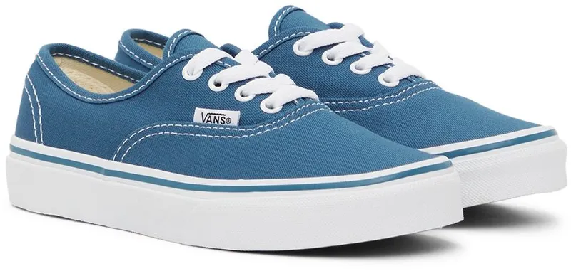 Vans Kids Blue Authentic Little Kids Sneakers (VN000WWXNWD1)
