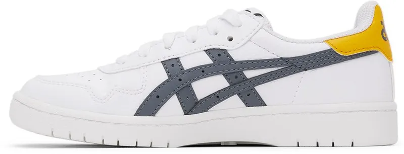 Asics Kids White & Black Japan S Big Kids Sneakers (1204A007-106)