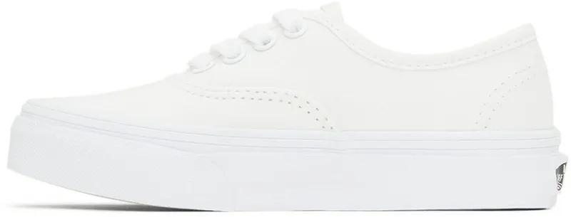 Vans Kids White Authentic Little Kids Sneakers (VN000WWXENS1)