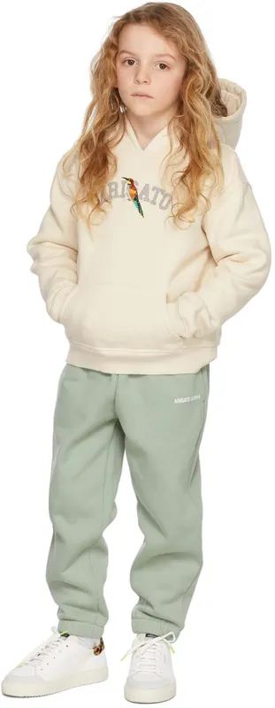 Axel Arigato Kids White Triple Animal Clean 90 Sneakers (19147)