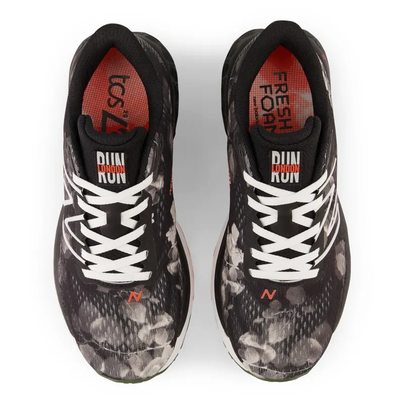 New Balance London Edition Fresh Foam X 880 v13 White / Black / Neon Dragonfly (M880V13-44277)