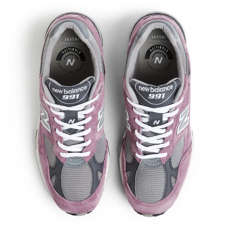 New Balance MADE in UK 991v1 Wistful Mauve / Alloy / Smoked Pearl (ML991V1-41858)
