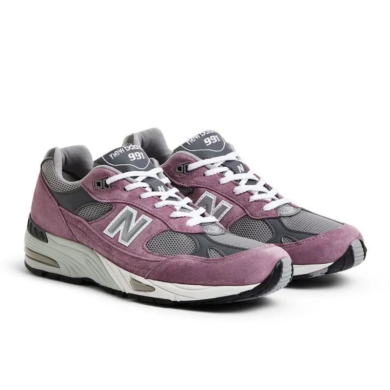 New Balance MADE in UK 991v1 Wistful Mauve / Alloy / Smoked Pearl (ML991V1-41858)