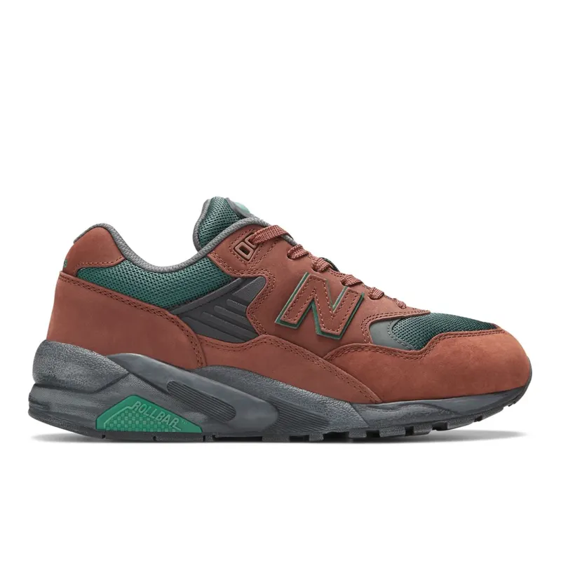 New Balance 580 Mahogany / Nightwatch Green / Blacktop (MT580V2-41995)