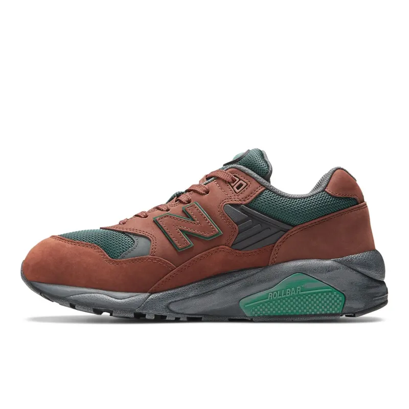 New Balance 580 Mahogany / Nightwatch Green / Blacktop (MT580V2-41995)