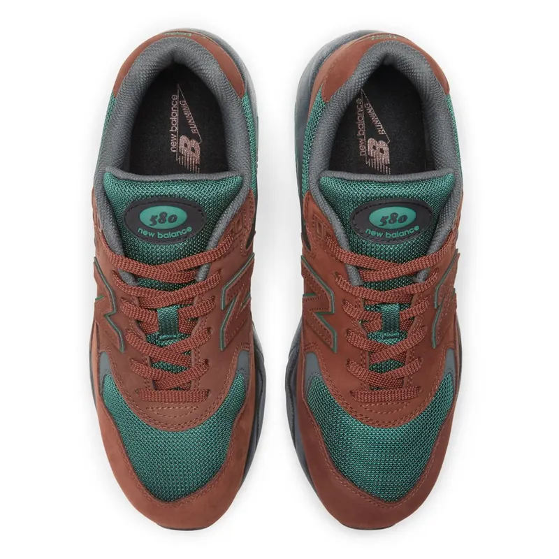 New Balance 580 Mahogany / Nightwatch Green / Blacktop (MT580V2-41995)