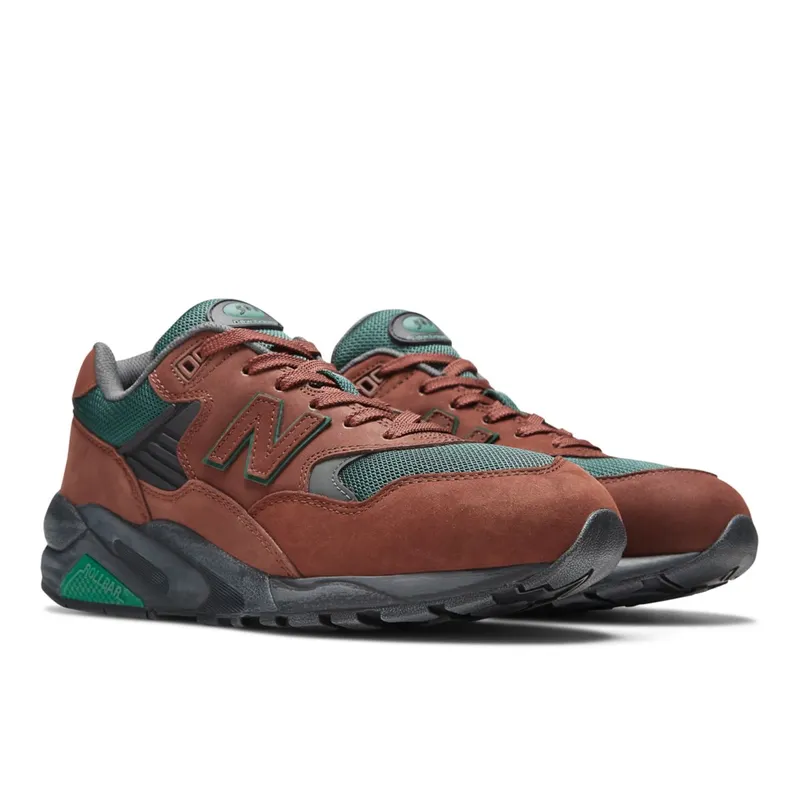 New Balance 580 Mahogany / Nightwatch Green / Blacktop (MT580V2-41995)