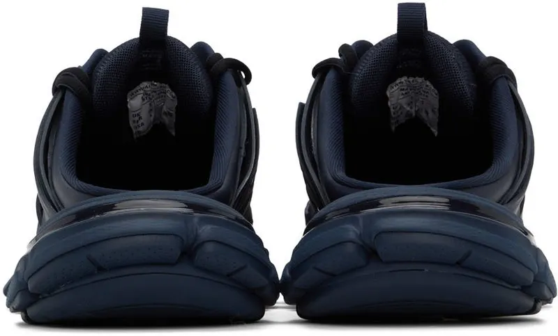 Balenciaga Navy Track Mules (653814-W3DA3-4010)