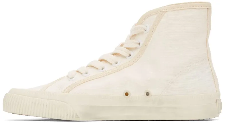 Re/Done Off-White 70s High Top Sneakers (219-19W9HTS)