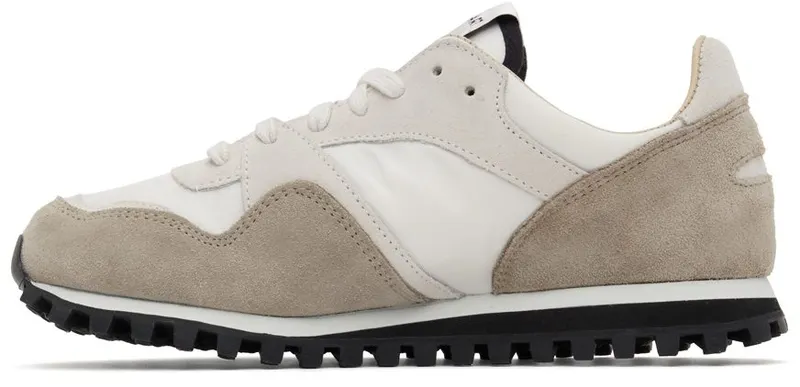 Spalwart Off-White & Beige Marathon Trail Low Sneakers (97039710000)