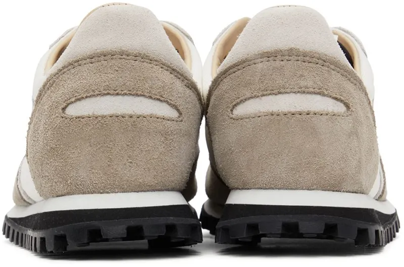 Spalwart Off-White & Beige Marathon Trail Low Sneakers (97039710000)