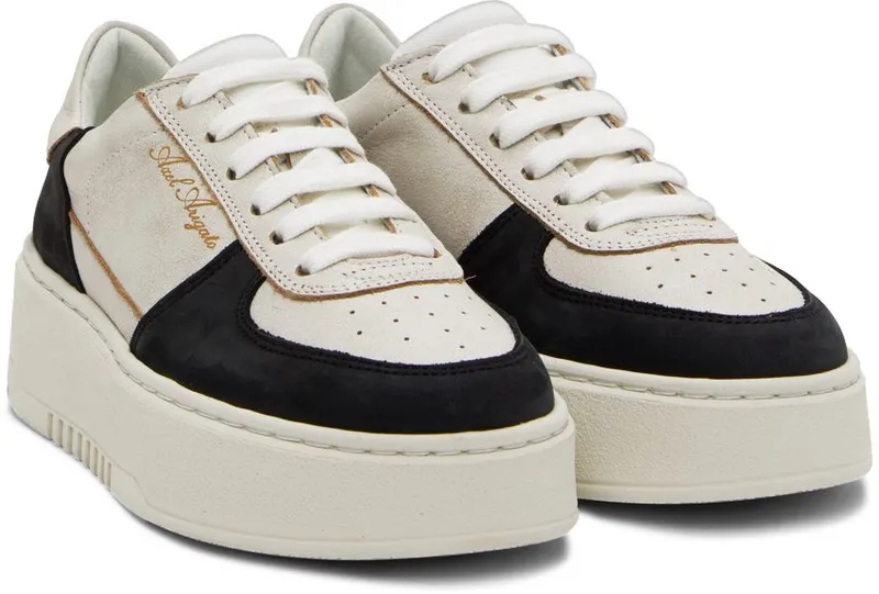 Axel Arigato Off-White & Black Orbit Sneakers (F0180035)