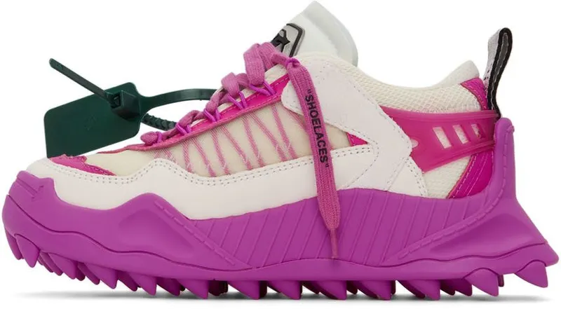Off-White Off-White & Pink Odsy 1000 Sneakers (OWIA180S22FAB0010132)