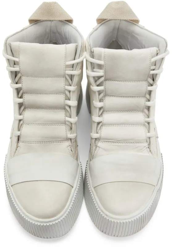 Boris Bidjan Saberi Off-White High Bamba 1.1 Sneakers (288-SS2200B1000000SM-0007)