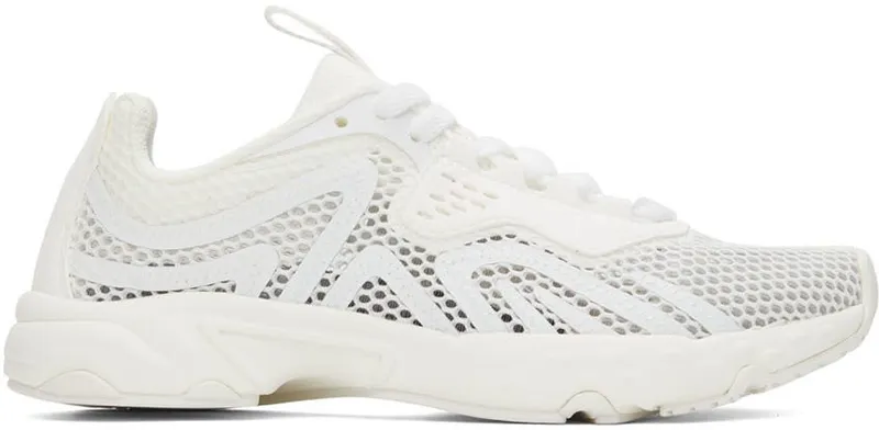 Acne Studios Off-White Lace-Up Sneakers (AD0413-)