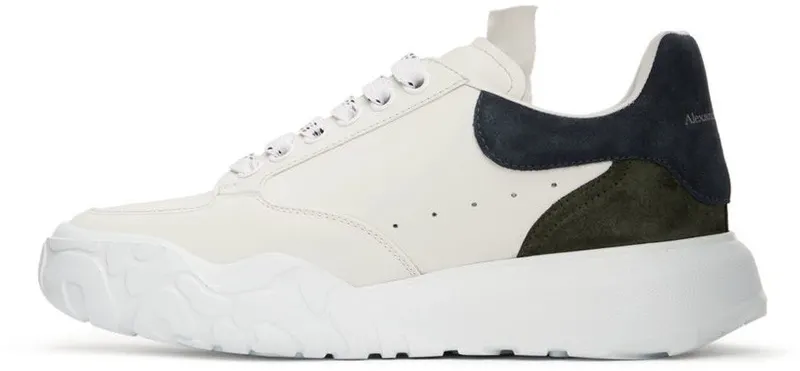 Alexander McQueen Off-White New Court Sneakers (634619WIAA1)