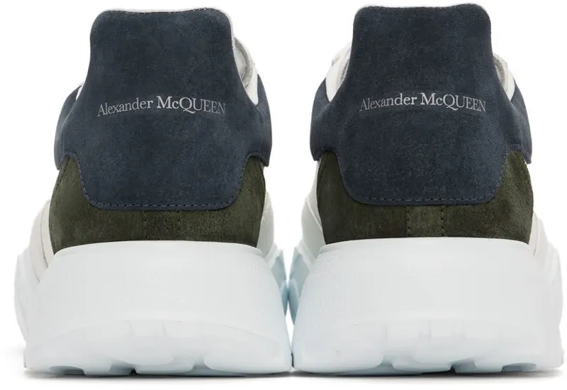 Alexander McQueen Off-White New Court Sneakers (634619WIAA1)